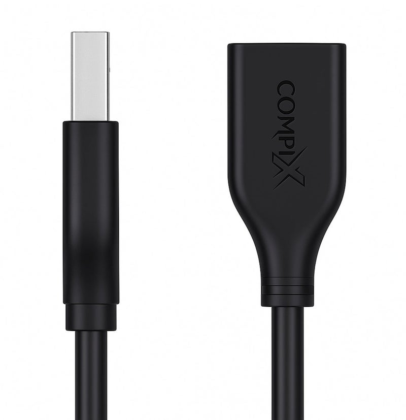 COMPIX USB 2.0 Extension Cable 1.5M (A Male to Female), High-Speed 480Mbps, 3D Silver-Plated Shielded USB Extension Cord for Laptop, Computer, PS5/PS4, Xbox, VR, Printer, Keyboard, MacBook, PC - Image 2