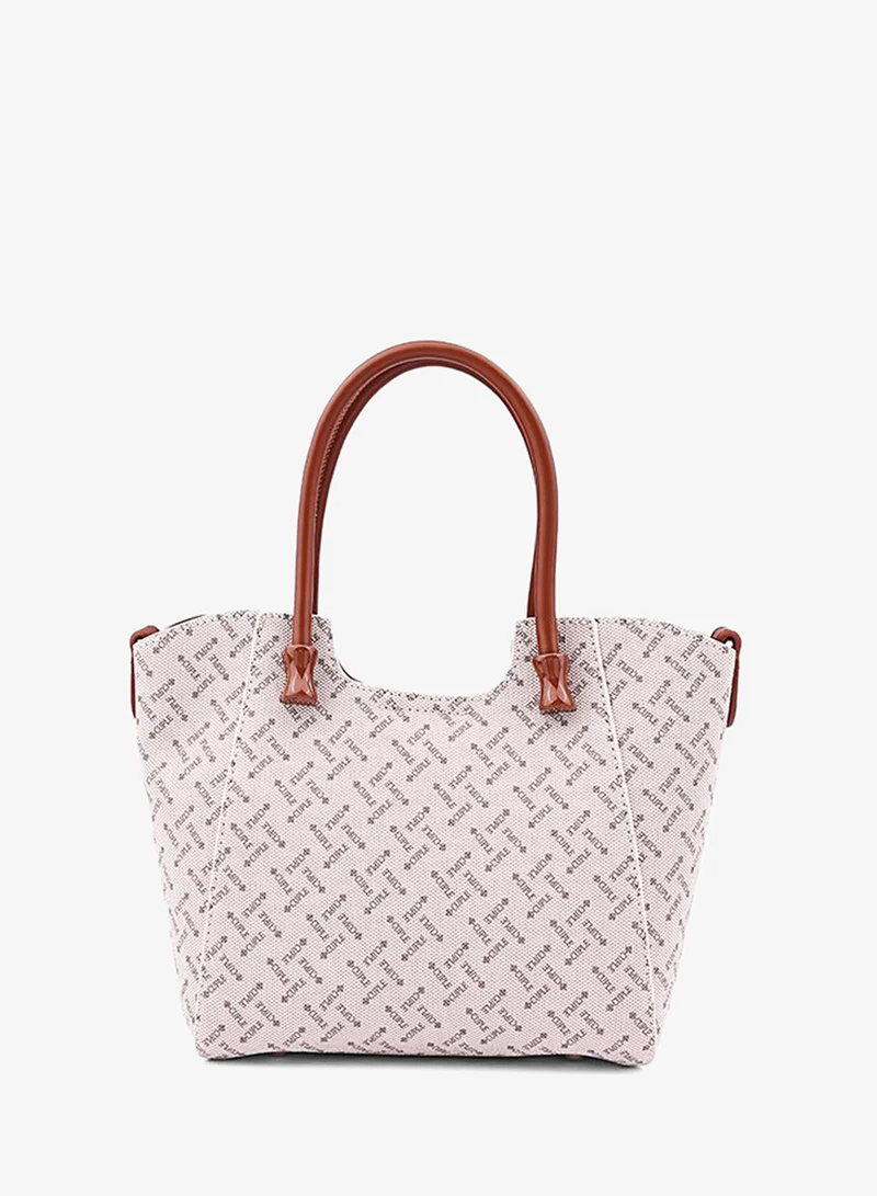 Cuple Women’s Monogram Tote Bag with Double Top Handles