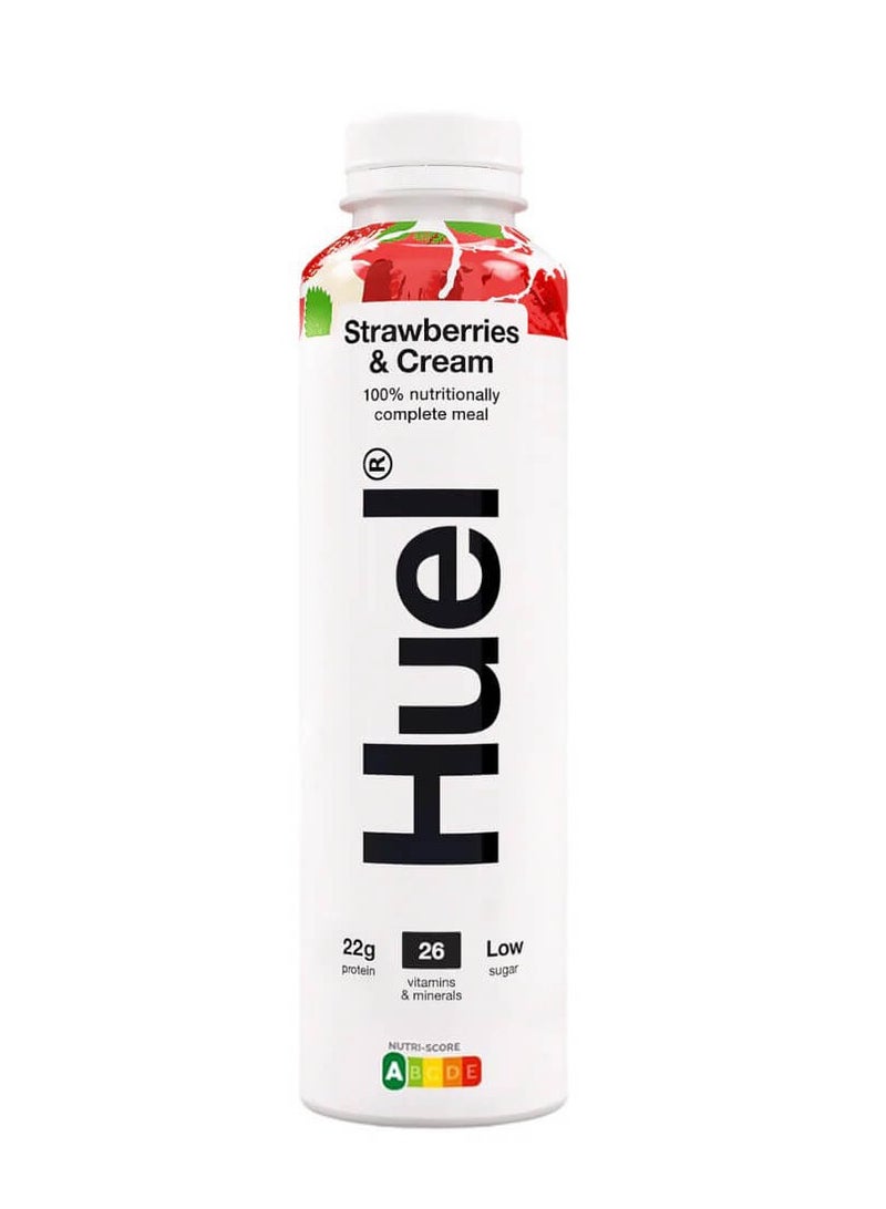 هيلي هويل وجبة كاملة بروتين ميلك شيك الفراولة والكريمة 500 مل - Image 1