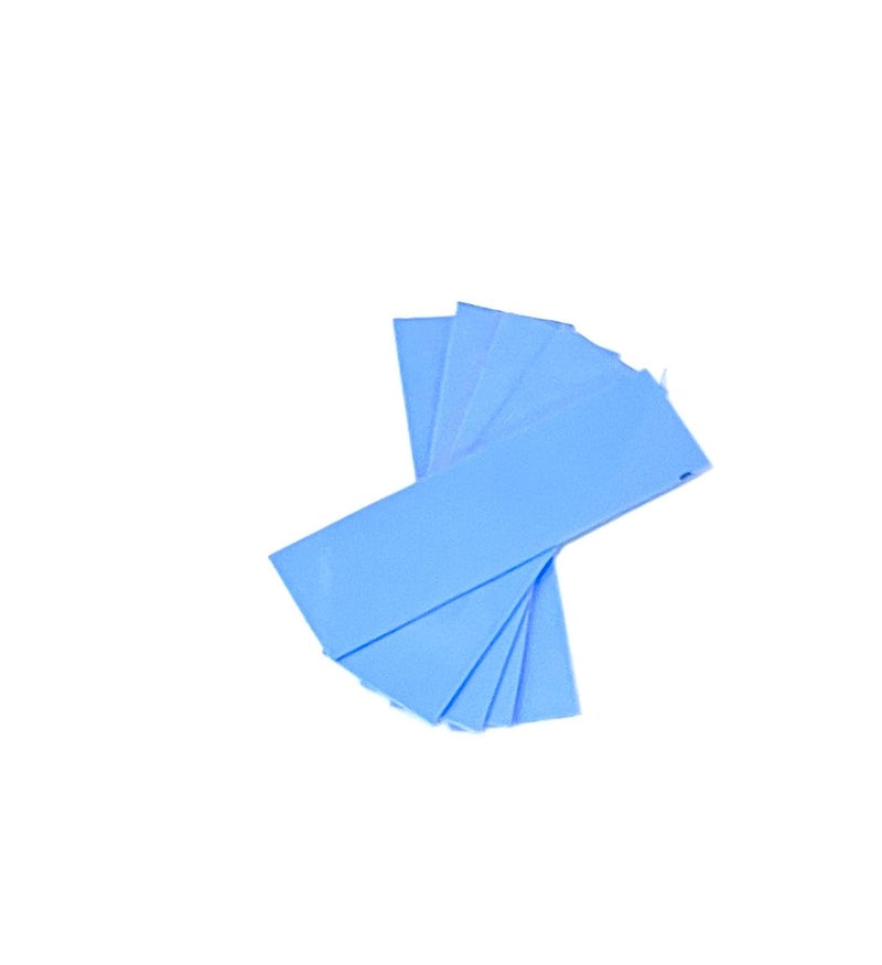 TRUEBOND Thermal Conductive Silicone Pad (12WMK- THERMAL CONDUCTIVITY) PACK OF 4 (Blue, 70x22x0.5 MM) - Image 1