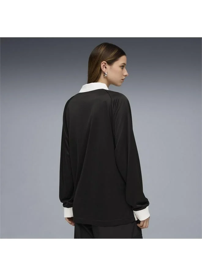Puma PUMA Black FUTURE.PUMA.ARCHIVE T7 Drill Jersey Unisex for Men | Best Price UAE