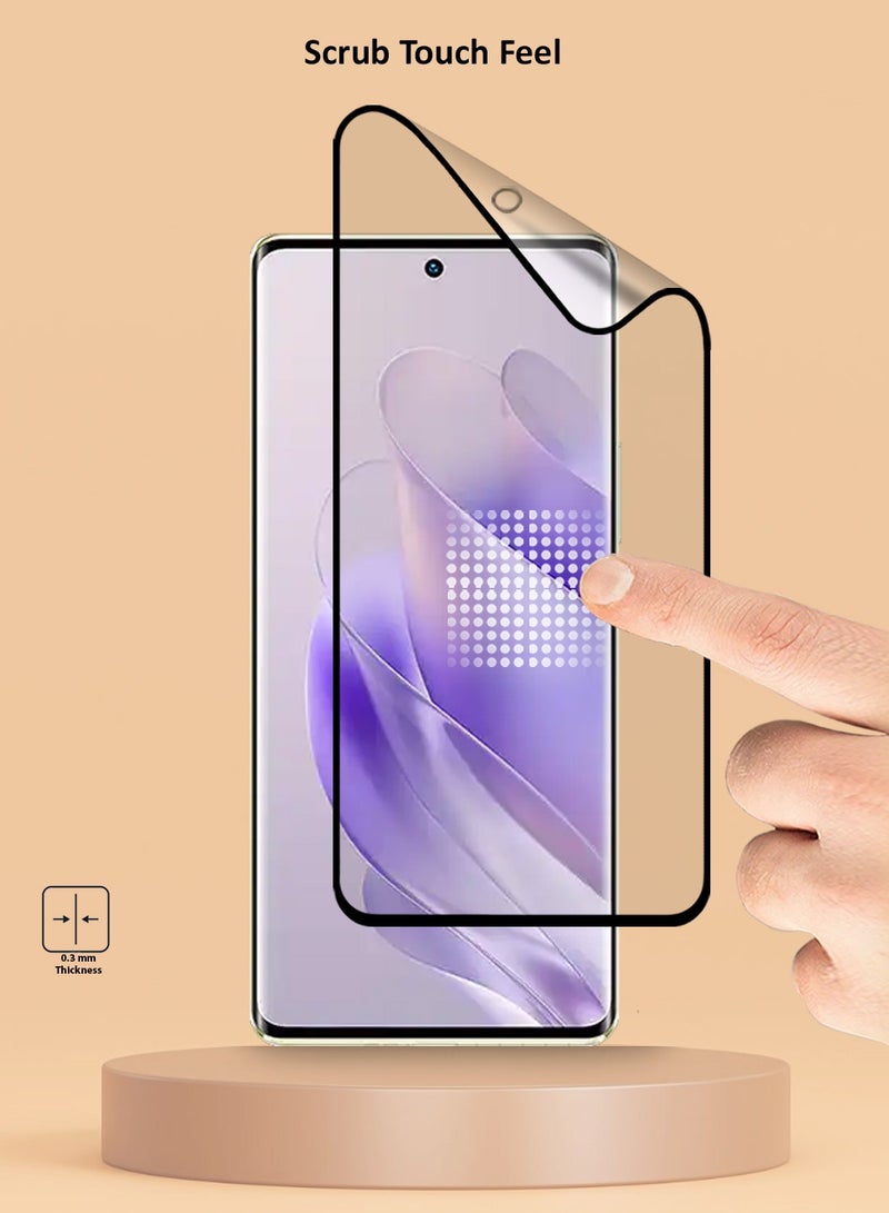 Techie 9D Matte Ceramic Screen Protector Film for Vivo V40 Pro / V40 Lite 5G / Vivo V40 – Smooth Feel Anti Fingerprint Bubble Free Easy Installation - Image 3