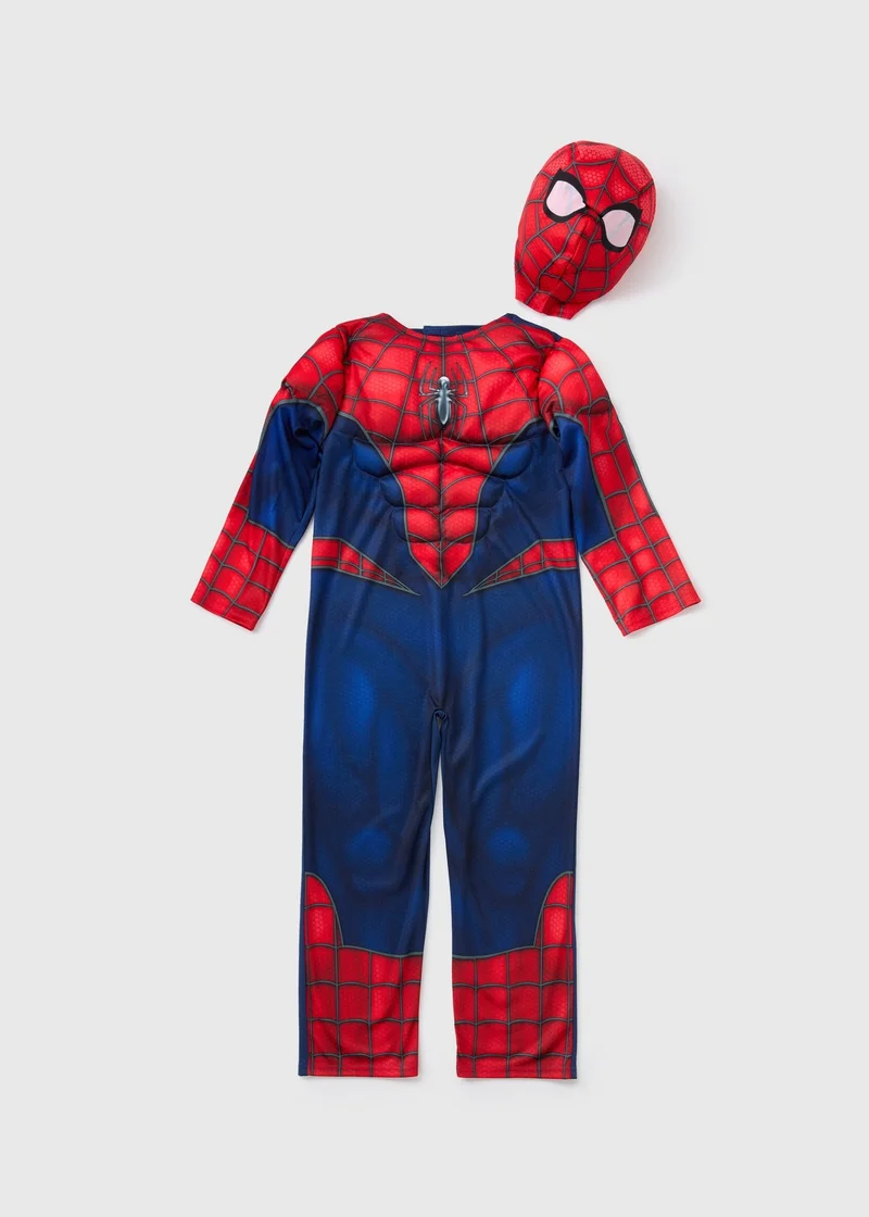 Matalan Marvel Kids Red Spiderman Costume