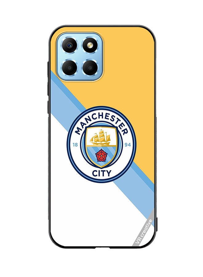 VR CREATIVE Protective Case Cover For Honor X8 5G Manchester City Design Multicolour - Image 1
