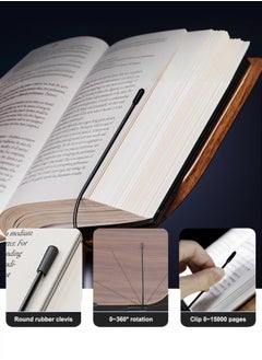 XiuWoo Book Stand for Reading Muslim Quran Bible Book Holder Music Sheet Stand Laptop Stand 1.3M Height Adjustable for Prayer Worship and Reading  - Image 4