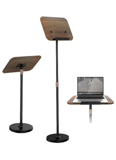 XiuWoo Book Stand for Reading Muslim Quran Bible Book Holder Music Sheet Stand Laptop Stand 1.3M Height Adjustable for Prayer Worship and Reading  - Image 1