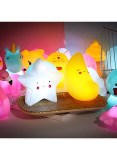 Generic Cartoon Unicorn Moon Night Light Ins Style Logo Activity Gift Qr Code Gift Back To School-Color:Dragon Year Little Dragon Night Light Yellow  - Image 2