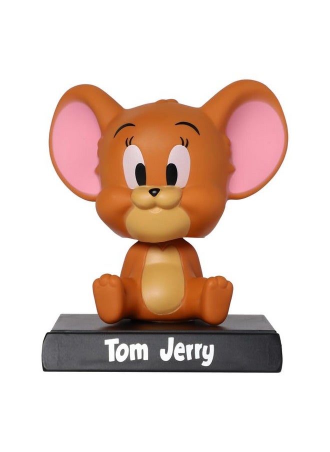 TechPro Techpro Super Hero Action Figure Limited Edition Bobblehead with Mobile Holder for Car Dashboard, Office Desk & Study Table- (Jerry)  - Image 1