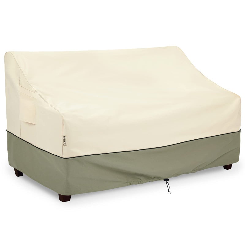 COSFLY Patio Furniture Covers Waterproof Outdoor 3Seater Sofa Cover Heavy Duty Fits up to 79W x 38D x 35H inches