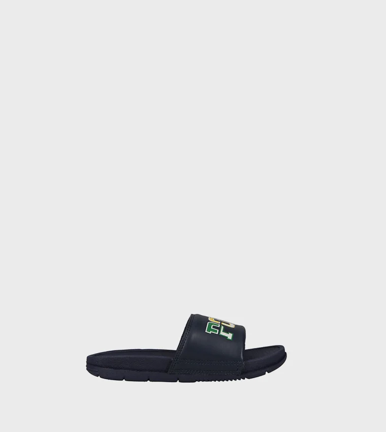 بولو رالف لورين FAIRVIEW Logo Printed Slides