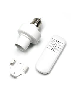 Wireless Remote Control Bulb Holder Smart Timer Switch E27 Lamp Holder 220V
