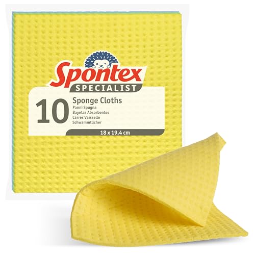 Spontex Specialist Sponge Cloths (Pack of 10) - Image 1