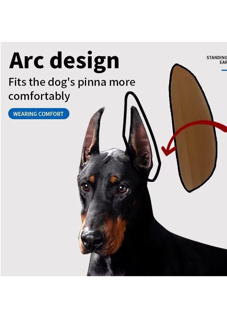 Generic - Dog Ear Support Sticker Tool for Doberman, Vertical Holder for Ear Correction, New Design, Size 7 by 3.5 cm - Image 1