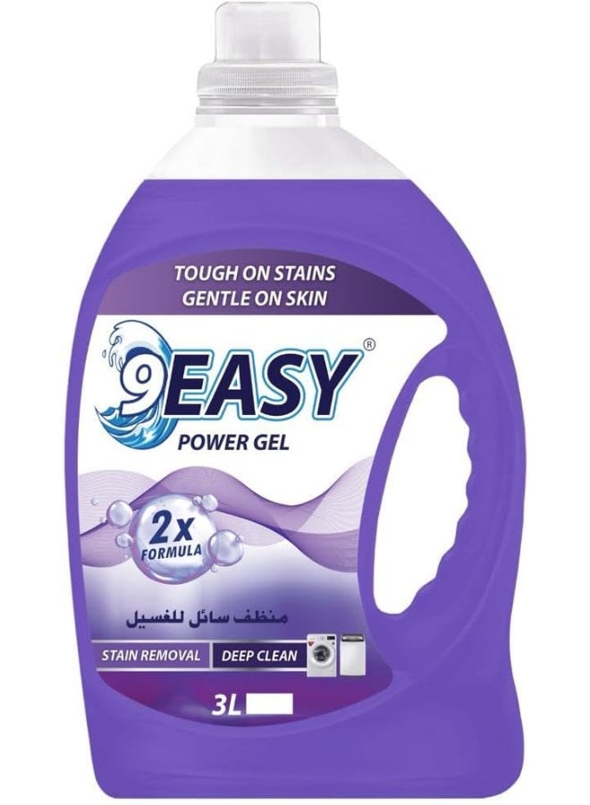 9EASY Lavender Fresh Laundry Liquid 3L - Image 1