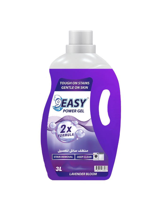 9EASY سائل غسيل الملابس برائحة اللافندر 3 لتر - Image 1