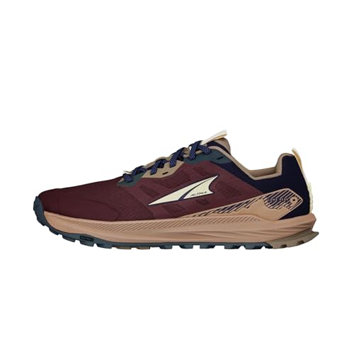 ALTRA Men's Lone Peak 9 Trail Running Shoe, Maroon, 11.5 - Image 1