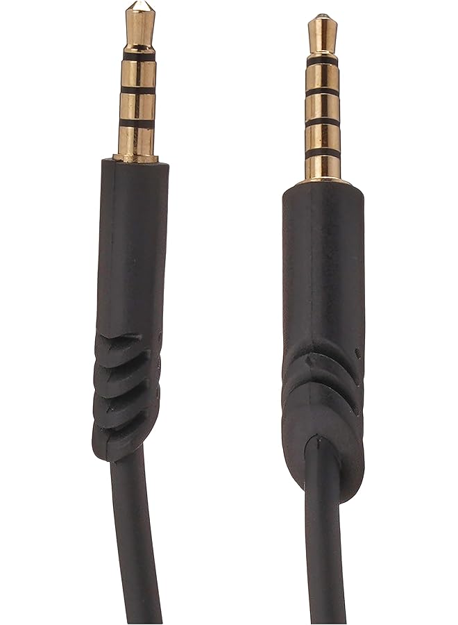 erorex A10 2.0M 6Ft Audio Aux Cable Wire Cord For Astro A10 Gaming Headsets With Inline Mute Button Need To Hold Button Or Flip Up Mic Boom To Mute Mic No Volume Control Wheel - Image 2