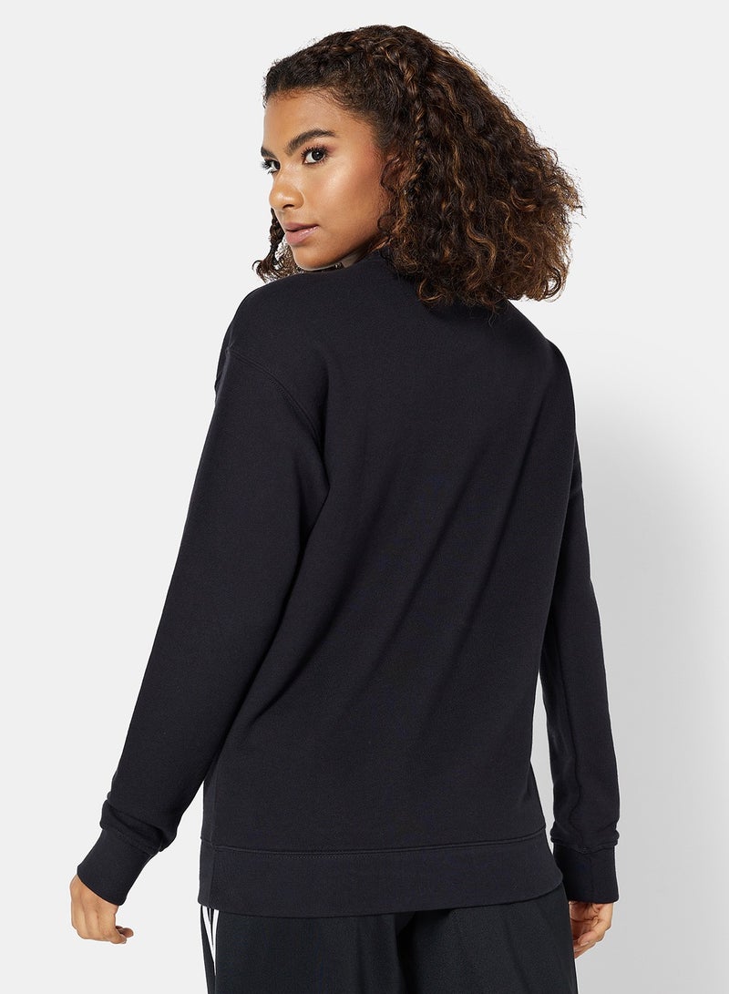 Adidas Logo Printed Crew Neck - Image 2