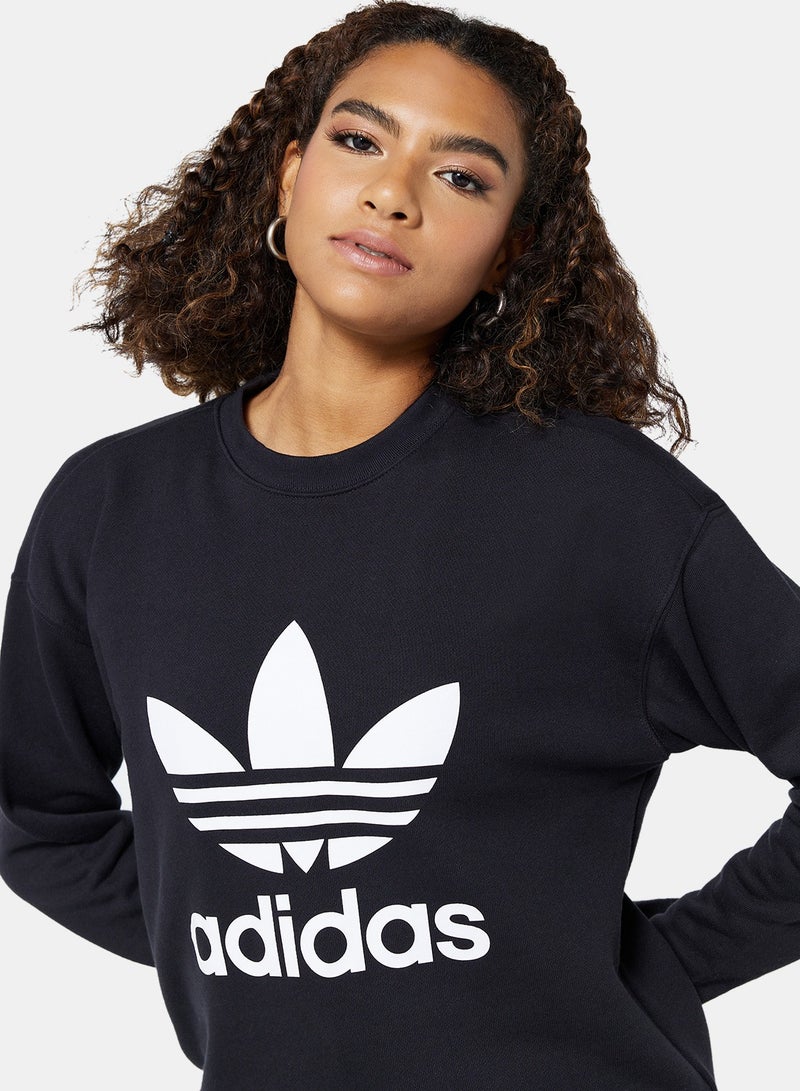 Adidas Logo Printed Crew Neck - Image 3