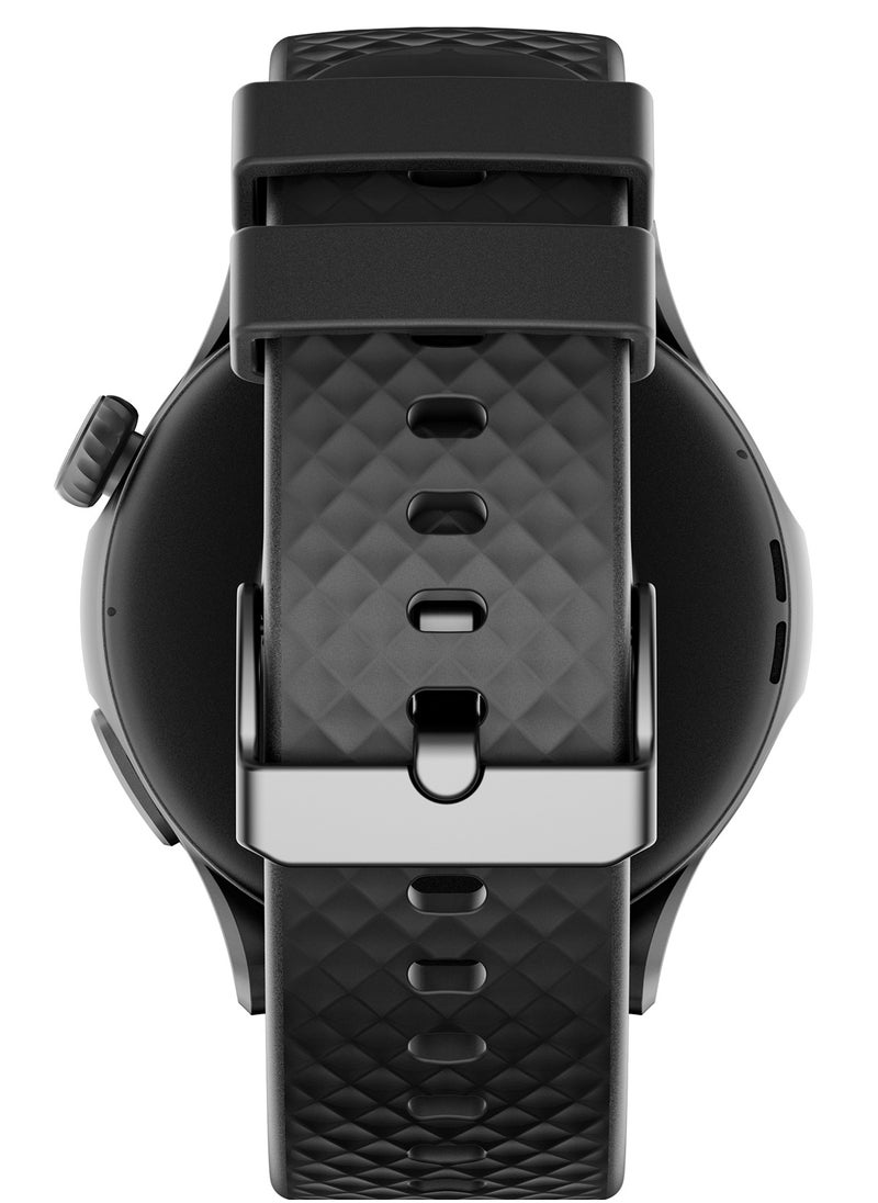 Bastec GTR3 Men's smartwatch, AMOLED Always On Display Bluetooth Call Waterproof Fitness Watch, Compatible Android iOS Black  - Image 4