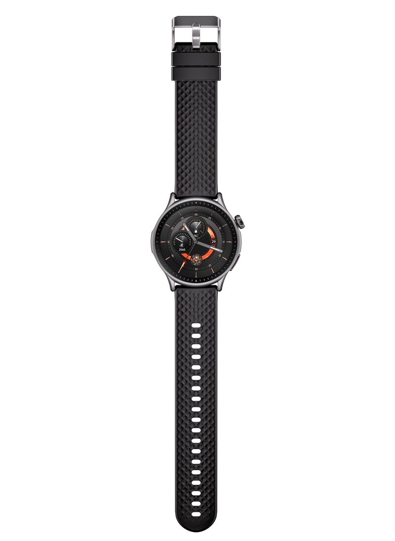 Bastec GTR3 Men's smartwatch, AMOLED Always On Display Bluetooth Call Waterproof Fitness Watch, Compatible Android iOS Black  - Image 5