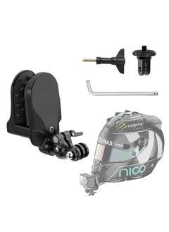 Motorcycle Helmet Chin Mount Kit Compatible with GoPro Hero 12 11 10 9 8 7 6 5 Black, DJI Osmo Action, Insta360, AKASO, Campark, YI and More Action Camera