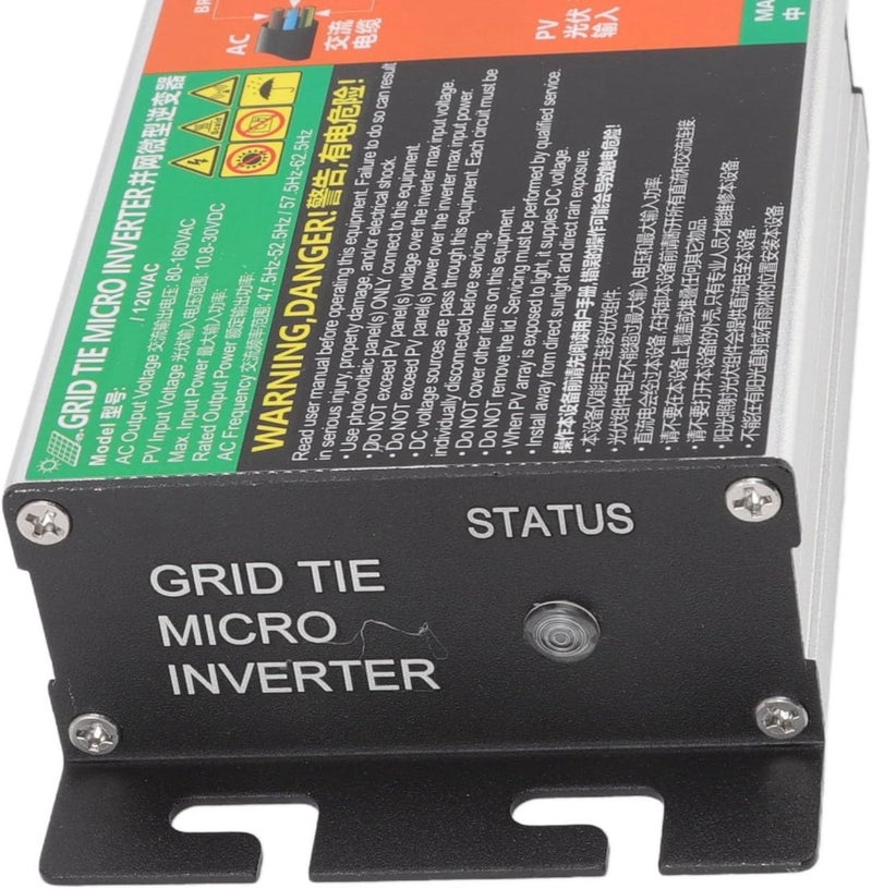 Solar Micro Inversor Grid Tie Solar Microinverter IP55 High Power DC to AC (GMI-120L-AC110V) - Image 3