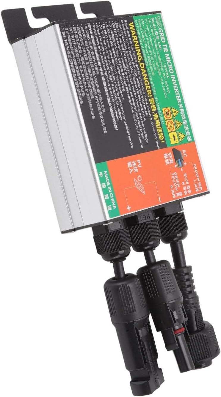 Solar Micro Inversor Grid Tie Solar Microinverter IP55 High Power DC to AC (GMI-120L-AC110V) - Image 5