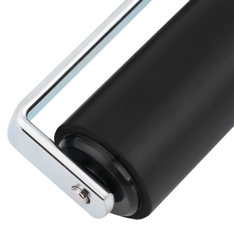 Walfront 7.8 Inch Soft Rubber Brayer,Rubber Brayer Roller Paint Brush Ink Applicator Art Craft Oil Painting Tool - Image 4