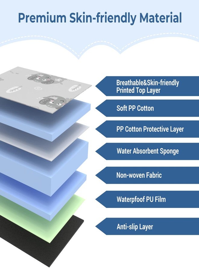 COOLBEBE Car Seat Protector for Potty Training, Dry Waterproof Car Seat Liner Toilet Training for Baby Infant Toddler, Piddle Pads Cover Car Seat Pad for Strollers & Carseat (Grey) - Image 5