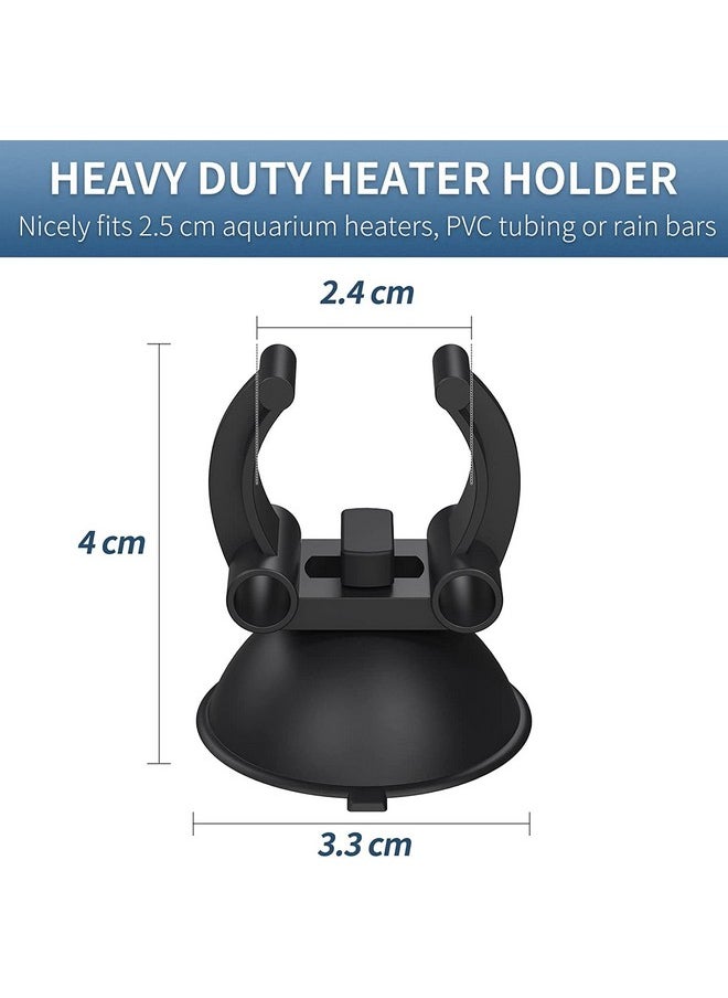 VAYINATO VAYINATO® Heater, Light Suction Cups Portable Standard Plastic Sucker Clamps, Airline Tube Clips for Fish Tank Aquarium (Pack of 4) by Petzlifeworld  - Image 4
