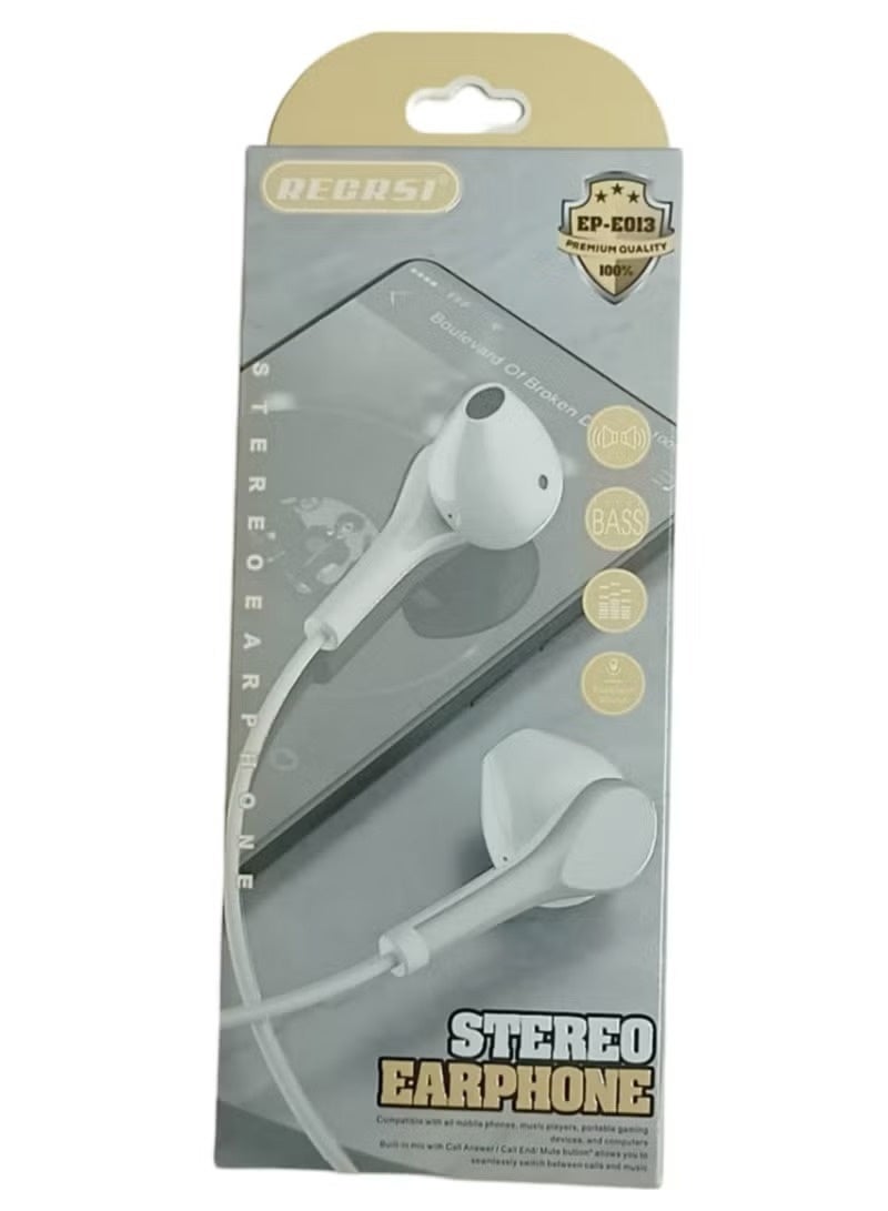 RECRSI EP-E013 Bass Stereo Headphones microphone 3,5 mm Music Headset - Image 2