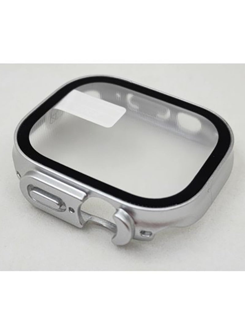 Generic Apple Watch Ultra 49mm TPU Hard Protective Case - Silver  - Image 2