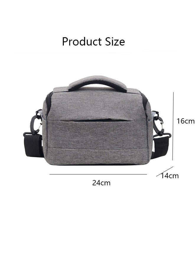 Camera Bag Padded Camera Shoulder Bag for Photographers, Waterproof Camera Bags  Cases for SLR DSLR, Lenses, Accessories - Image 3