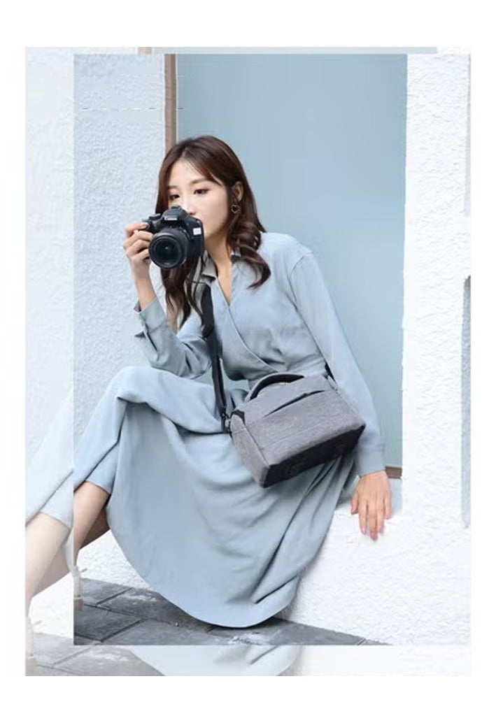 Camera Bag Padded Camera Shoulder Bag for Photographers, Waterproof Camera Bags  Cases for SLR DSLR, Lenses, Accessories - Image 4