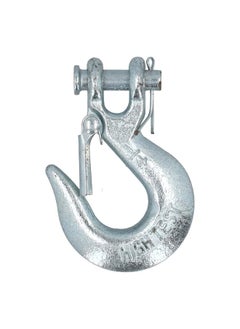 Clevis Slip Hook With Safety Latch Silver 1/4Inch