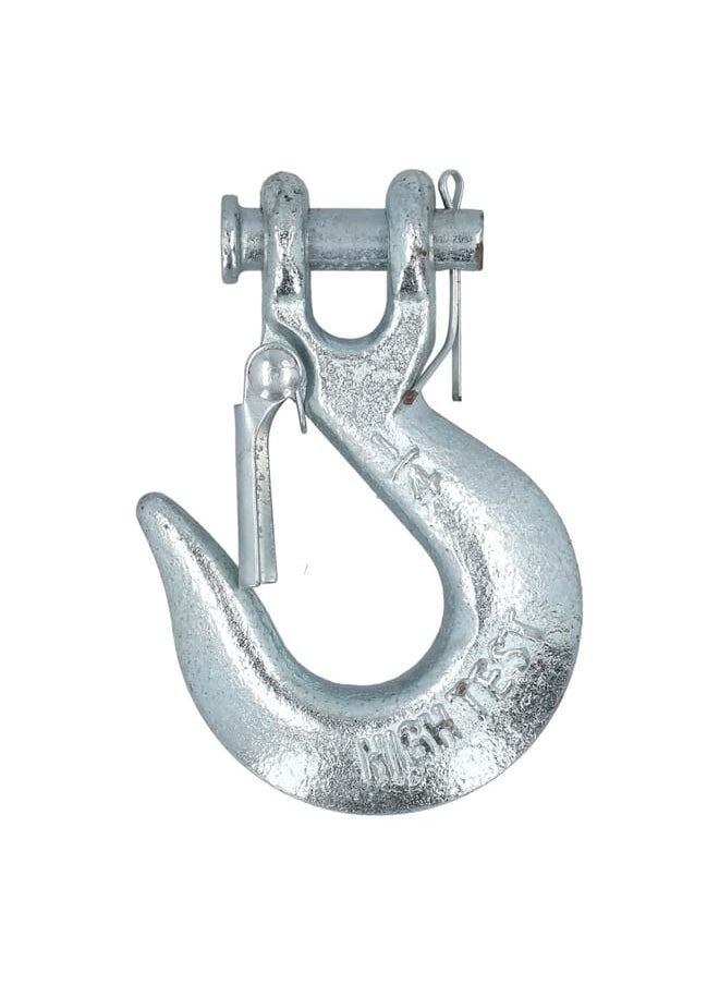 ACE - Clevis Slip Hook With Safety Latch Silver 1/4Inch - Image 1