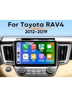 رايموس شاشة Android لـ RAV4 4GB RAM تدعم Apple Carplay Android Auto Wireless QLED AHD دعم بطاقة SIM  - Image 1