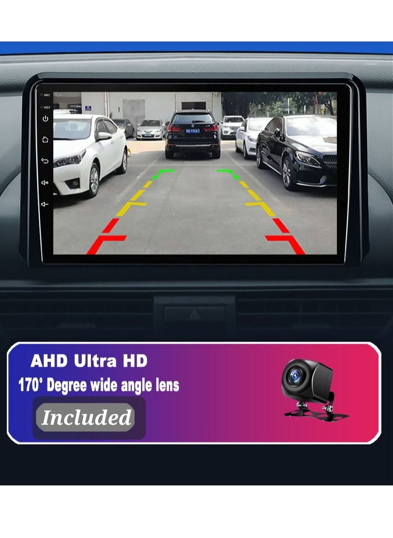 رايموس - شاشة Android لـ RAV4 4GB RAM تدعم Apple Carplay Android Auto Wireless QLED AHD دعم بطاقة SIM - Image 1