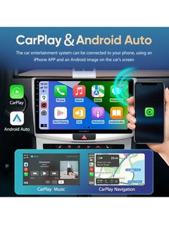 رايموس شاشة Android لـ RAV4 4GB RAM تدعم Apple Carplay Android Auto Wireless QLED AHD دعم بطاقة SIM  - Image 2