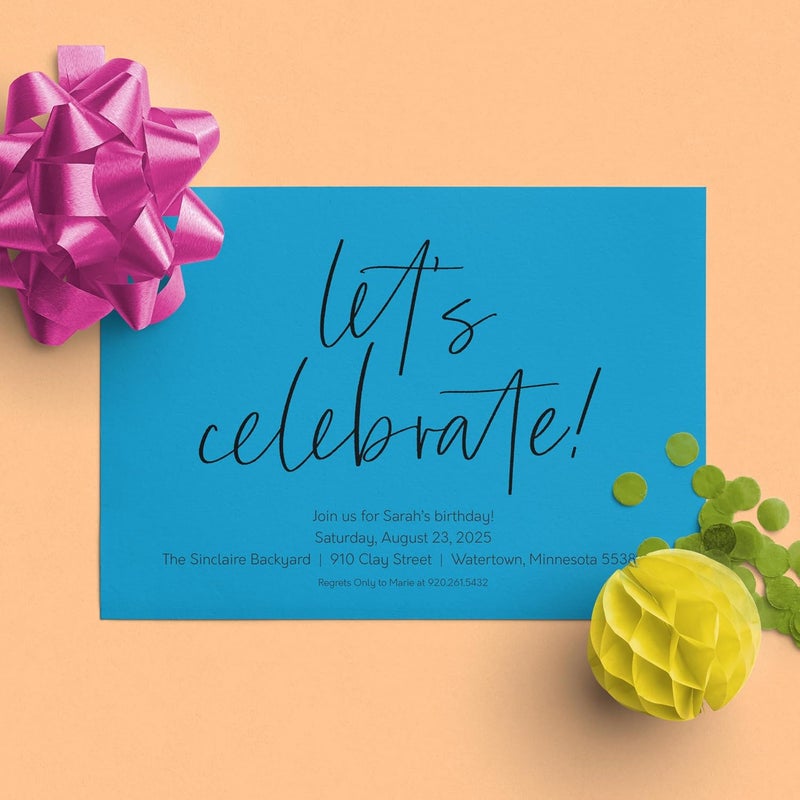 Neenah Astrobrights Celestial Blue Colored Cardstock, 8.5” x 11”, 65 lb/176 GSM, 250 Sheets - Image 5