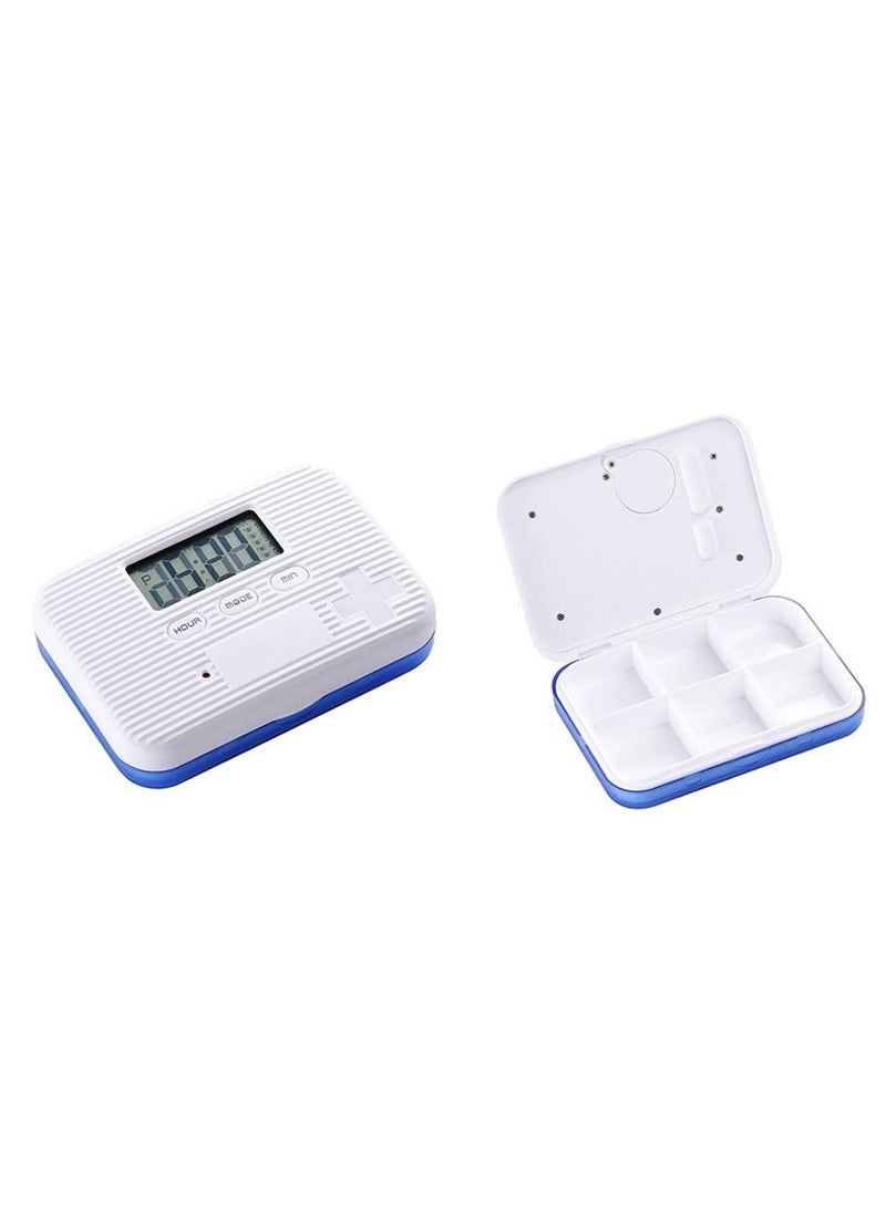 KASTWAVE - Pill box Timed reminder Electronic version of the Mini-seal Work drug Management container suitable for Pills/Vitamins convenient to carry out - Image 1