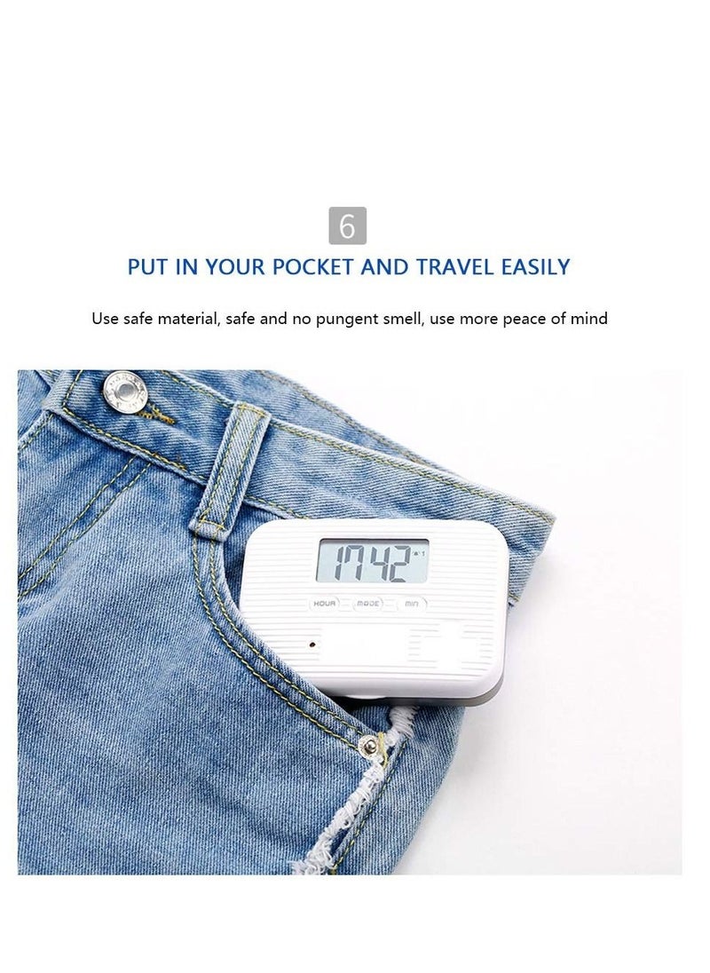 KASTWAVE - Pill box Timed reminder Electronic version of the Mini-seal Work drug Management container suitable for Pills/Vitamins convenient to carry out - Image 1