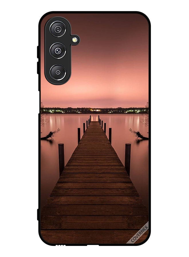 Covernex Protective Case Cover For Samsung Galaxy M34 5G Pathway To Sea Evening - Image 1
