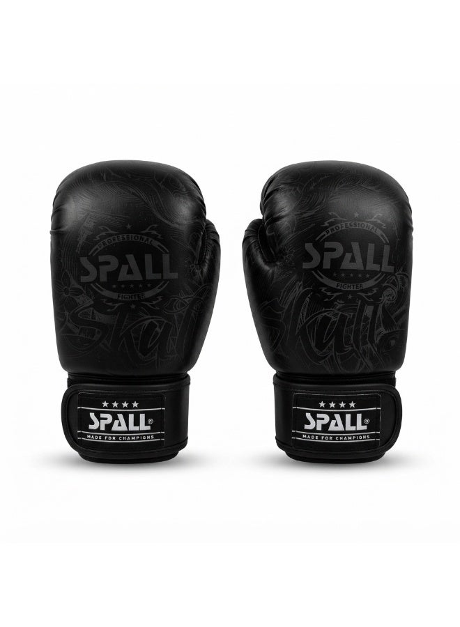 Spall Limited Edition Boxing Gloves Premium Training Gloves for Boxing Kickboxing Muay Thai MMA Sparring Heavy Bag Fitness Gym Workout Professional Protective Gloves for Men Women Youth - Image 1