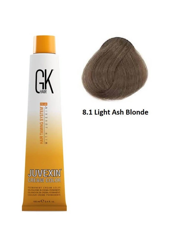 GK Hair GK Hair Color 8.1 Light Ash Blonde 100 ml 