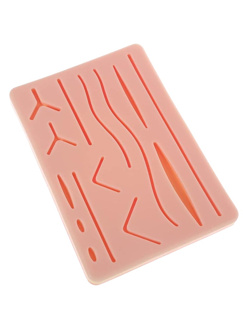 تنم وسادة تدريب على الخياطة الجراحية مع جروح مسبقة القطع للتدريب الطبي والطلابي قابلة لإعادة الاستخدام - Image 2