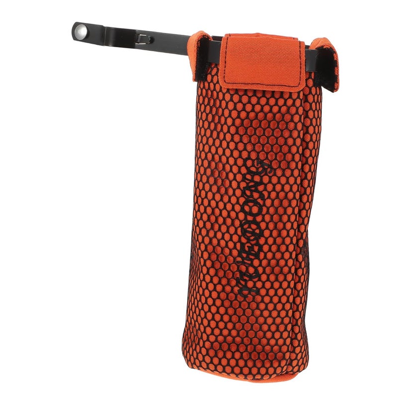 Waterproof Drumstick Bag With Padded Interior Detachable Mesh Pocket Orange Storage Case - Image 2