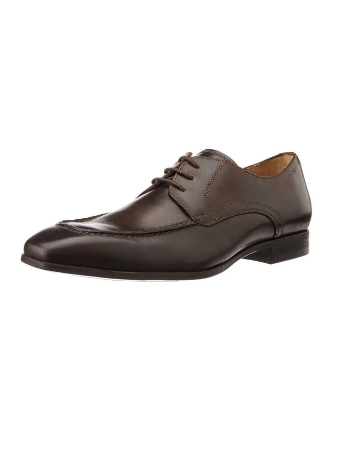 RUOSH Mens Oxford Derby Lace up Comfort Leather Work Office Formal Occasion Party Wear Premium Shoes