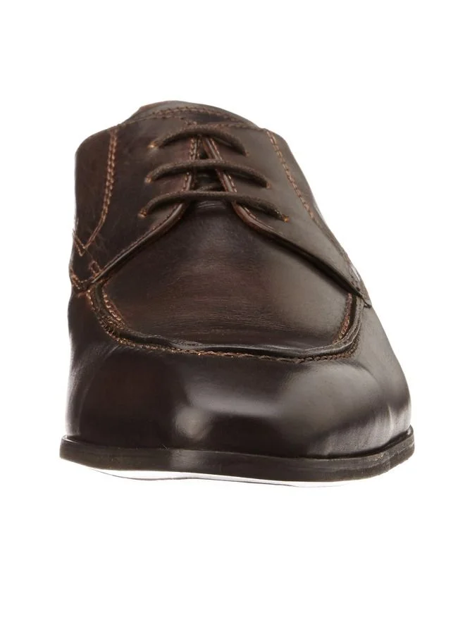 RUOSH Mens Oxford Derby Lace up Comfort Leather Work Office Formal Occasion Party Wear Premium Shoes